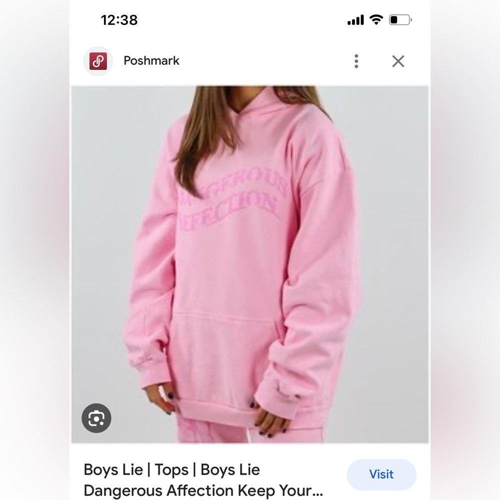 Boys Lie Dangerous Affection Hoodie